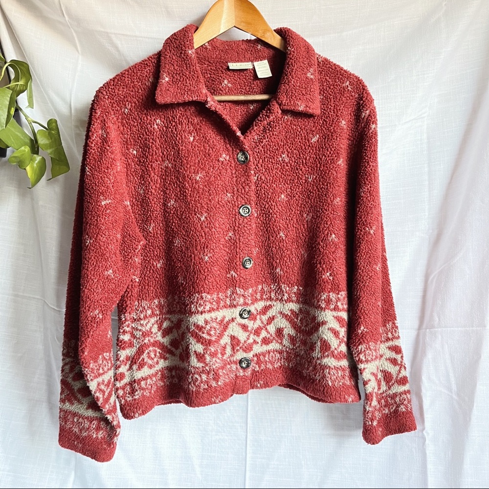 L.L. Bean • Jacket Fleece • Size L